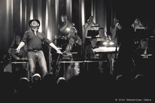 Janez Bončina Benč in Big Band RTV Slovenija, SiTi Teater, Ljubljana, foto: Sebastijan Iskra